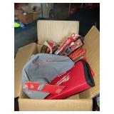 Box Lot Of Assorted Milwaukee Tools