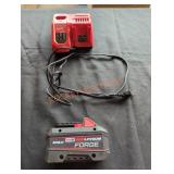 Milwaukee M12/M18 Charger + M18 XC8.0 Battery