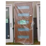 36" x 80" Interior Door with Glass Panels