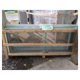 60" x 80" Sliding Patio Door with Blinds