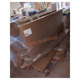Skid Of LED Umbrella , Range Hood ,Full bed Slat,
