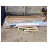 Skid Of Assorted Doors, Countertop, Storm Drains,