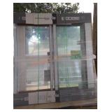 71-5/8" x 79-3/4" White Sliding Patio Door