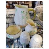 Belleek Shamrock Dish Accessories