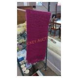 Wool Plum Colored Scarf