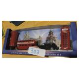 London Street Scene Pencil Sharpener Set