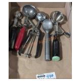 Metal Ice Cream Scoops - Qty 5
