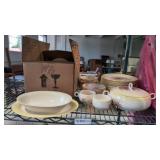 Homer Laughlin Colonial Eggshell Set