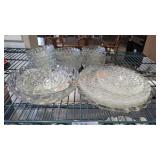 Fostoria American Clear Pattern Dish Set