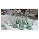 Green Coca-Cola Cups - Qty 5