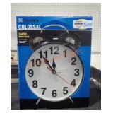 Vextra Colossal Twin Bell Alarm Clock