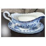 Johnson Brothers "Coaching Scene" Gravy Boat