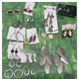 Costume Jewelry Earrings Qty-12