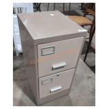 2-Drawer Metal Filing Cabinet