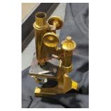 Antique R&J Beck Stamped Microscope