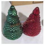 Glass Tree Decor