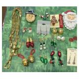 Christmas Costume Jewelry Pieces Qty-18