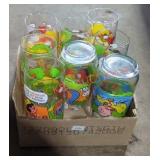 Camp Snoopy Glasses - Qty 8