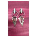 A Marion Stamped Earrings