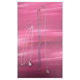925 Stamped Necklaces - Qty 3