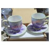 Teacup & Saucer Sets - Qty 4