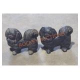 Cast Iron Pekingese - Qty 2