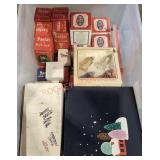 Christmas Ornament Tote Lot