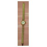 Vintage Gold Tone Pulsar Wrist Watch