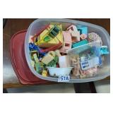 Mixed Dollhouse Furniture Box Lot