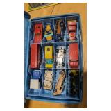 Die Cast Cars in Collectors Case