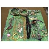 Misc. Costume Jewelry Pieces Lot