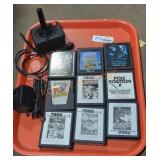 Atari Controller and Games Lot