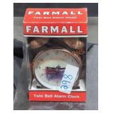 Farmall Twin Bell Alarm Clock
