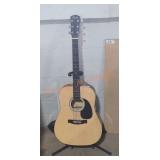 Squier Acoustic Guitar w Cover