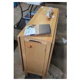 Drop-Leaf Cabinet/Table & Chairs 36in L x 29in H