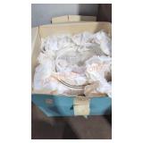 Vintage Schott Mainz Jena Glass Punch Bowl & Cups