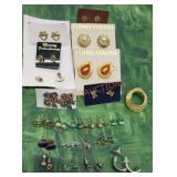 Misc. Stud Earrings Qty-21