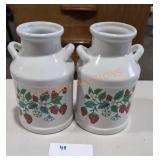 Small Strawberry Milk Can - Qty2