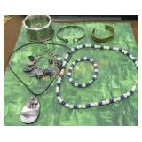 Misc. Costume Jewelry Lot Qty-7