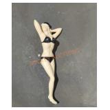 1957 16in Jane Mansfieldshaped  hot water bottle