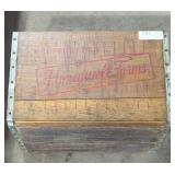 Wood Crate Honey Well Farms