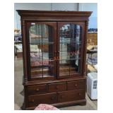 7ft H x 52in L x 18in W Hutch
