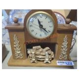 United Fireplace Clock