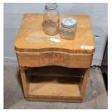 Mid-Century Wood Nightstand