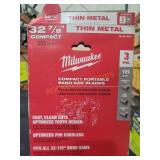 Milwaukee Compact Band Saw Blades