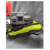 Ryobi 18v 6 ah battery and charger