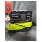 Ryobi 18v 4 ah battery and charger