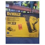 DeWalt 20v XR 15Ga Angled Finish Nailer
