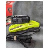 Ryobi 18v 4 ah battery and charger