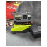 Ryobi 18v 6 ah battery and charger
